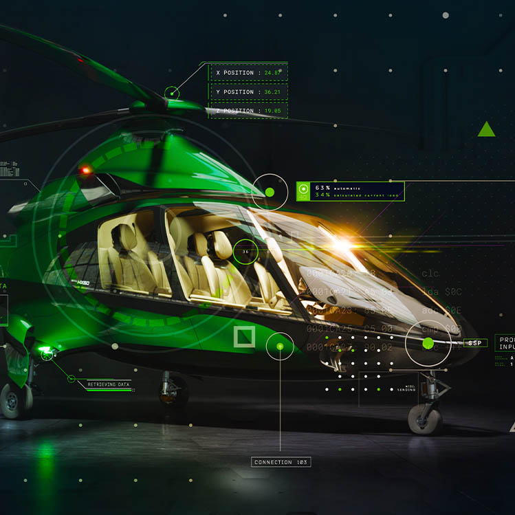 PTC Creo 3D CAD ponudba render helikopterja